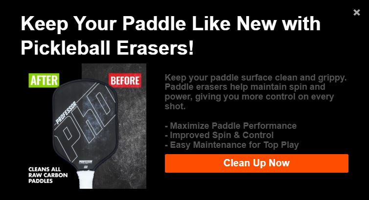 Slide-In Ad pickleball eraser